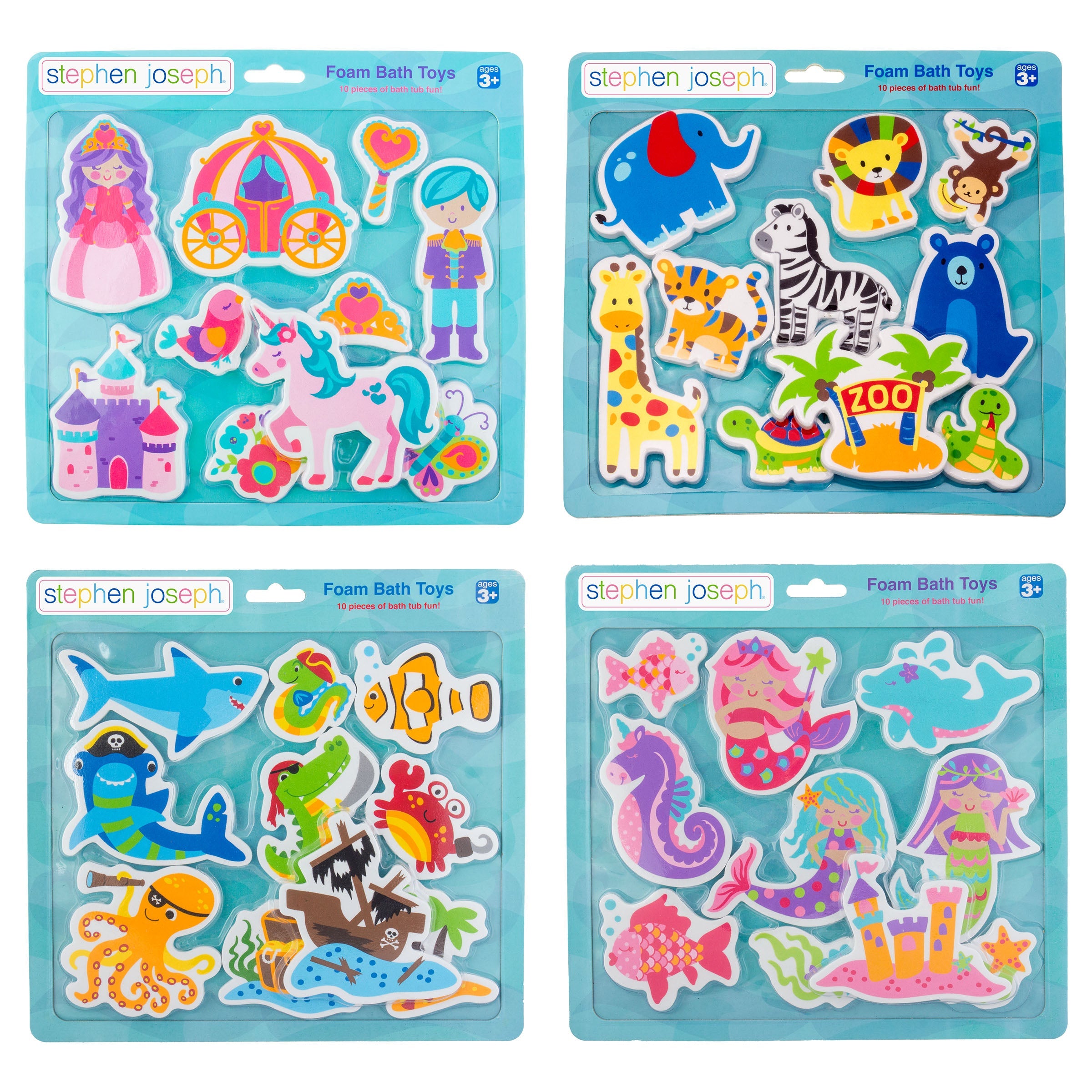 Foam Bath Toys Sortiment