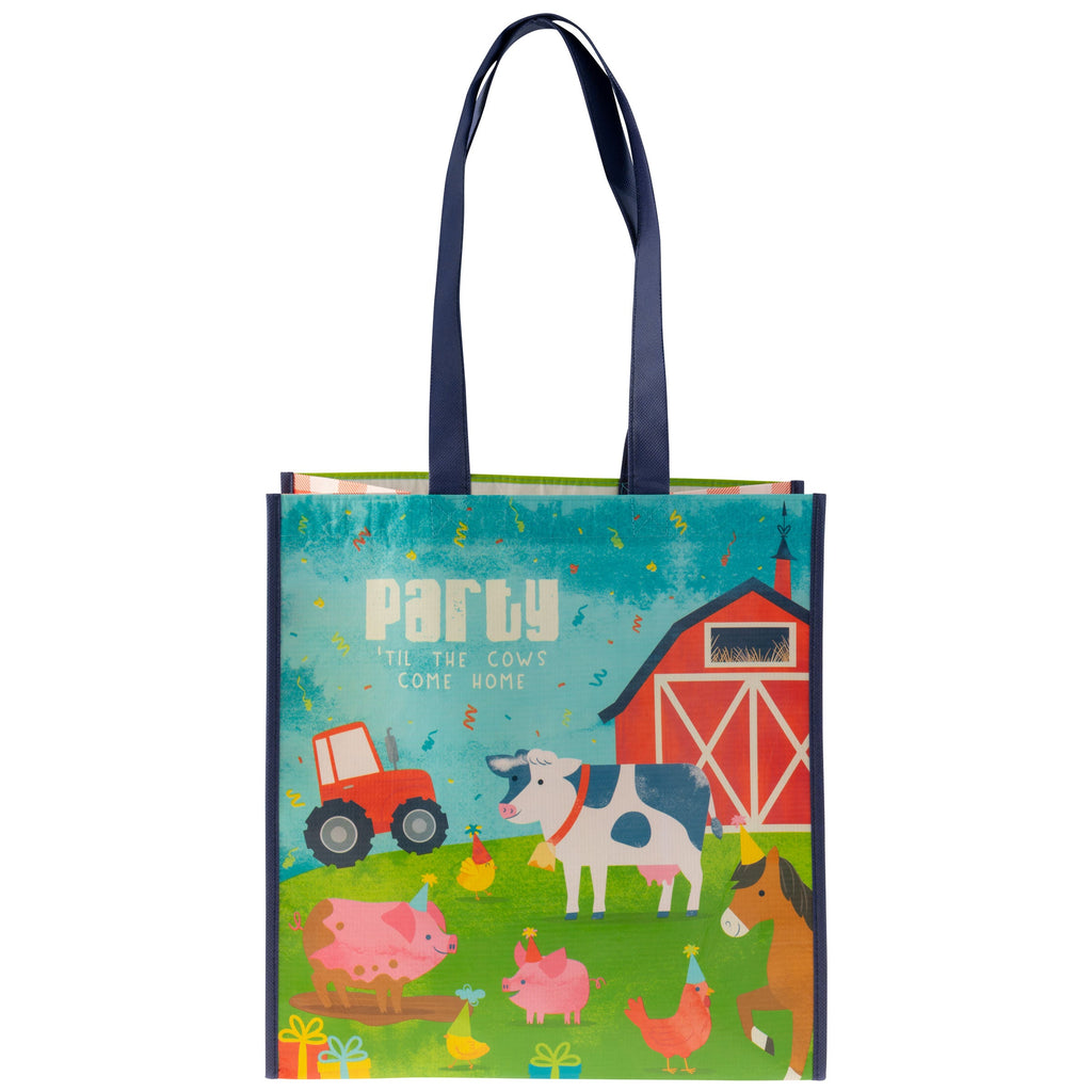 Große recycelte Geschenktaschen