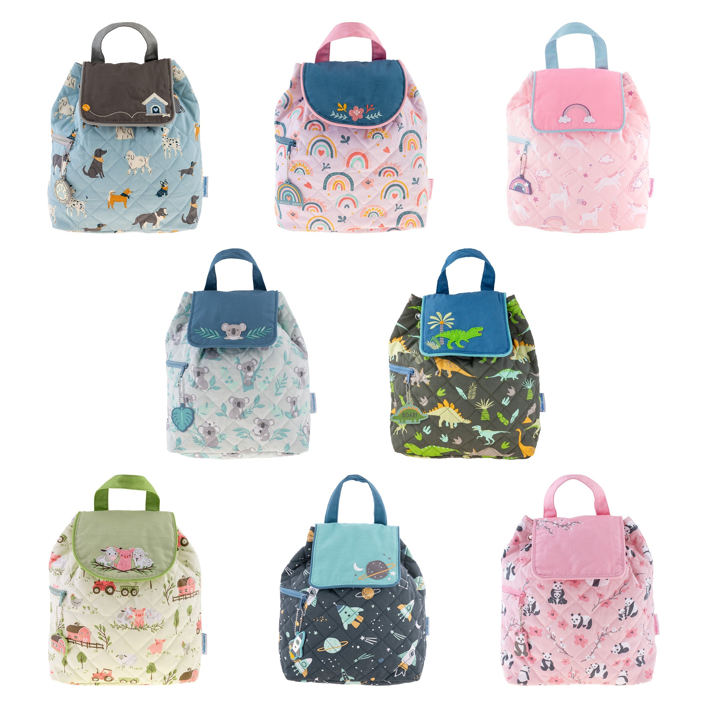 Baby Quilted Rucksack Sortiment