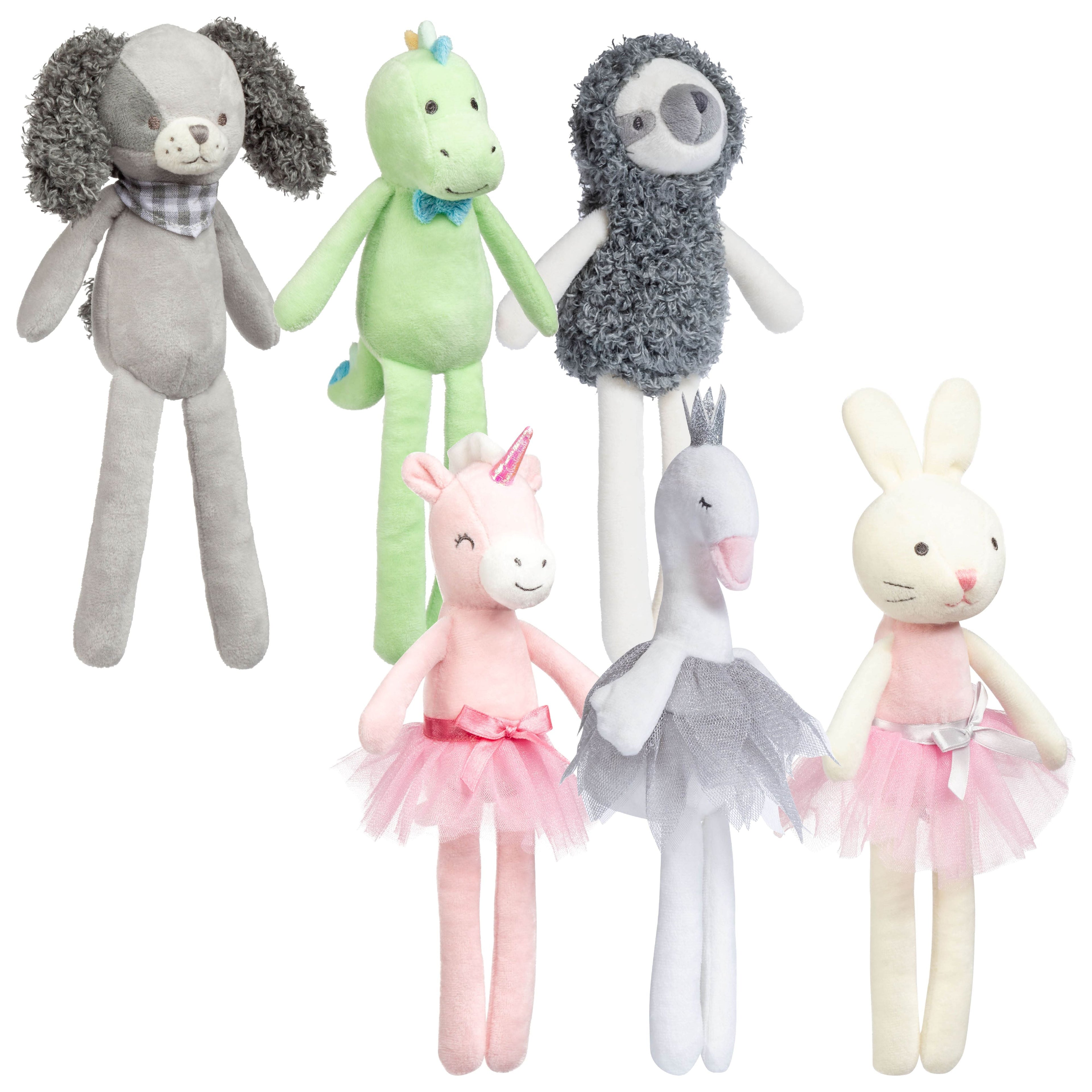 Kleine Plüschpuppen Sortiment