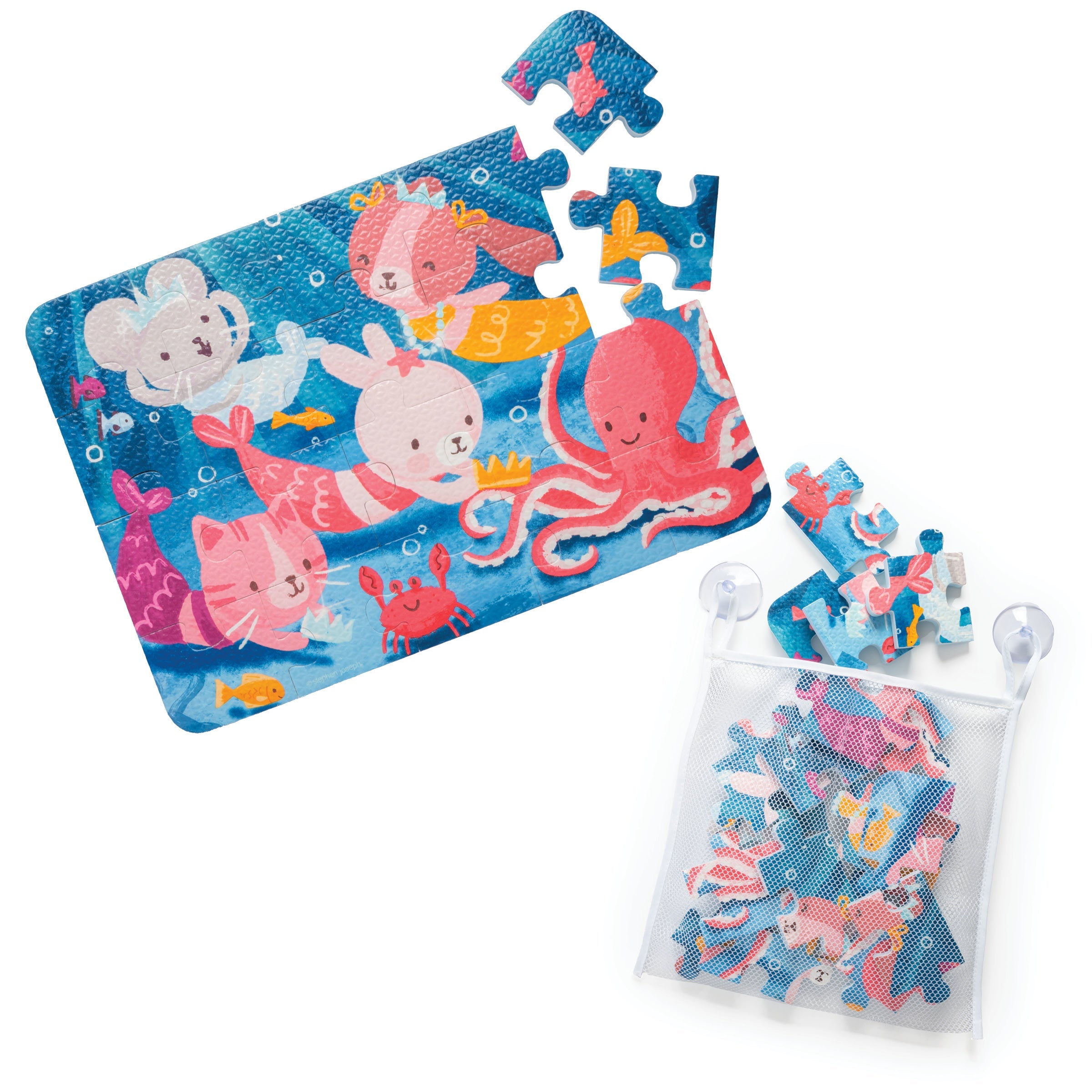 Schaumbad Puzzle