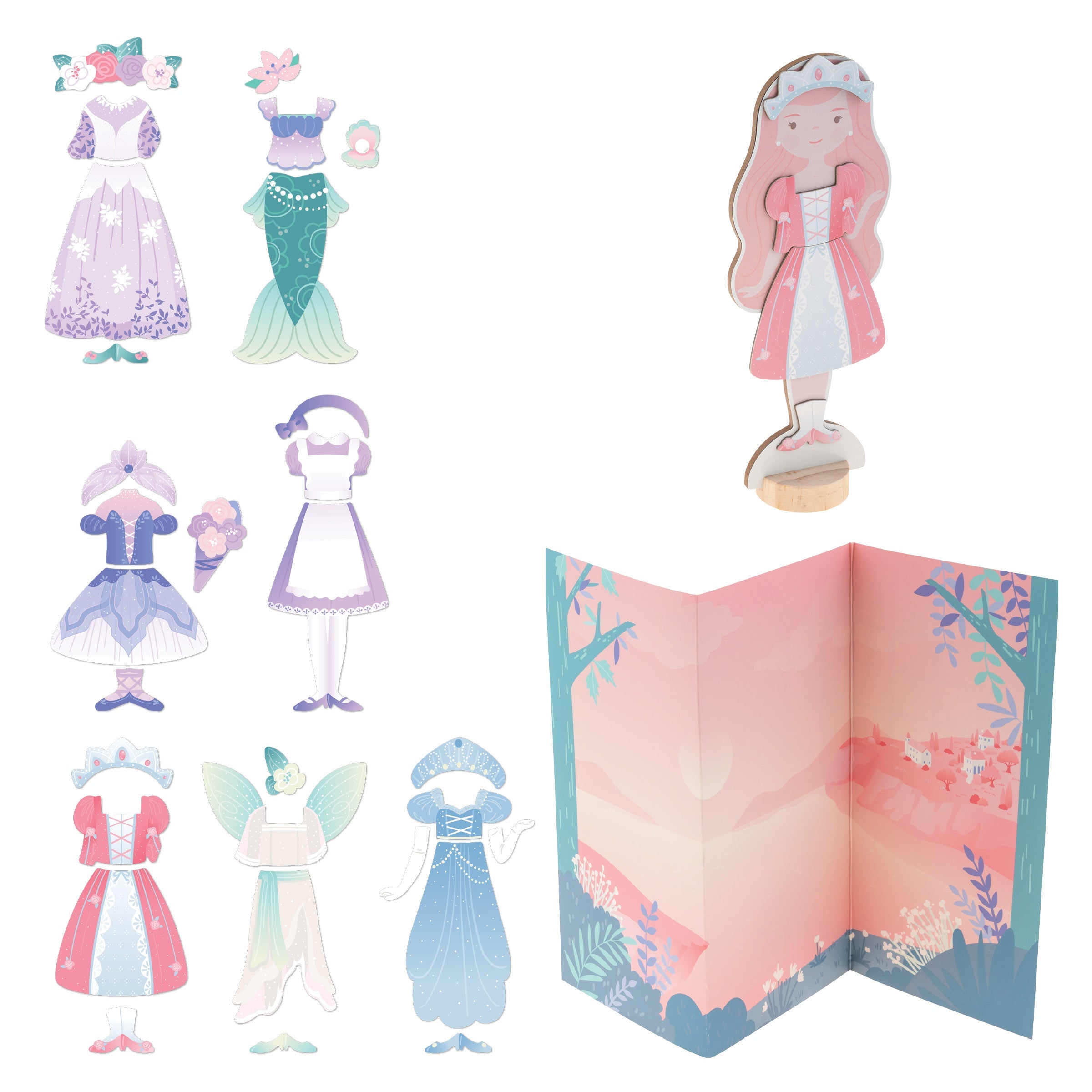 Magnetic Dress Up Puppen