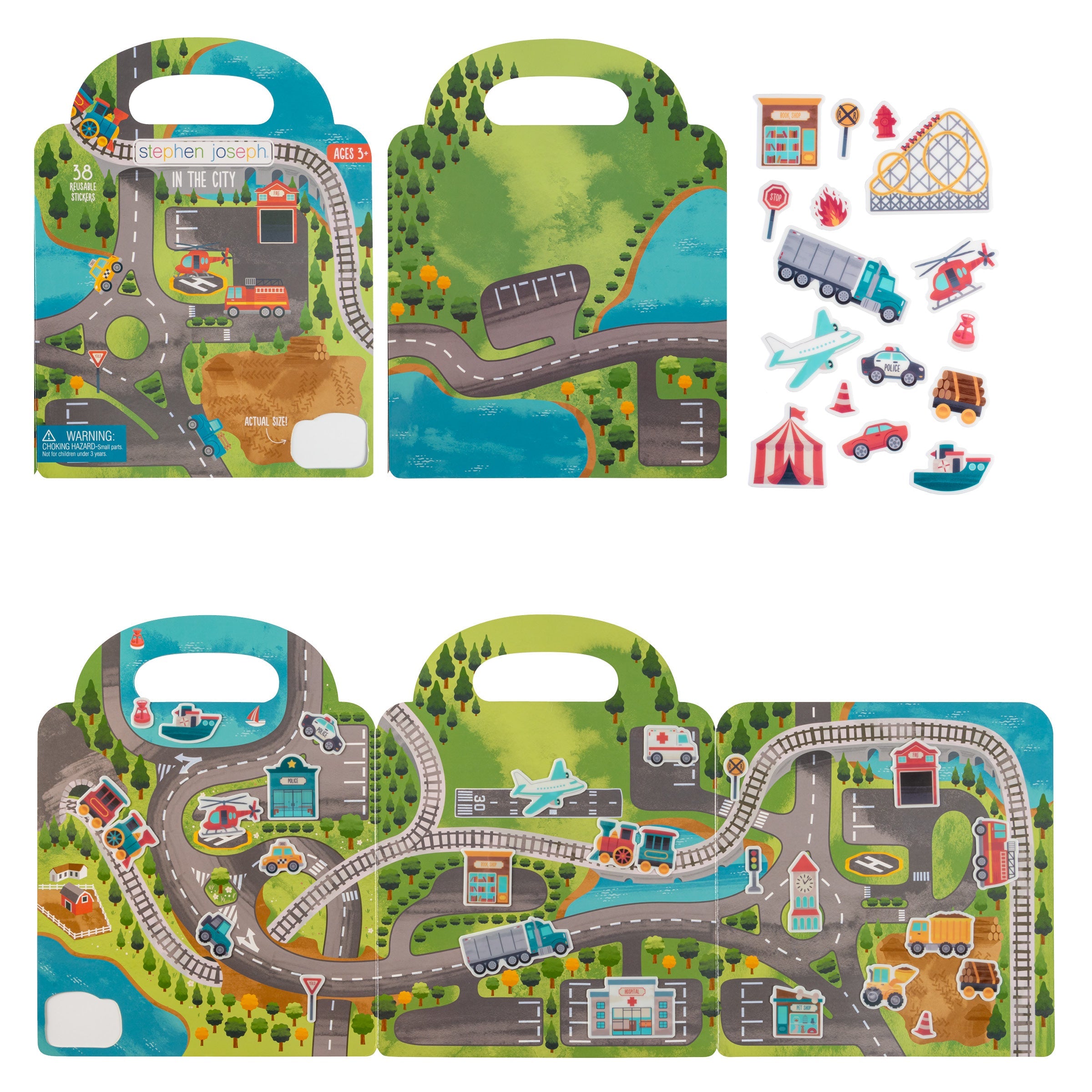 Wiederverwendbares Sticker Book