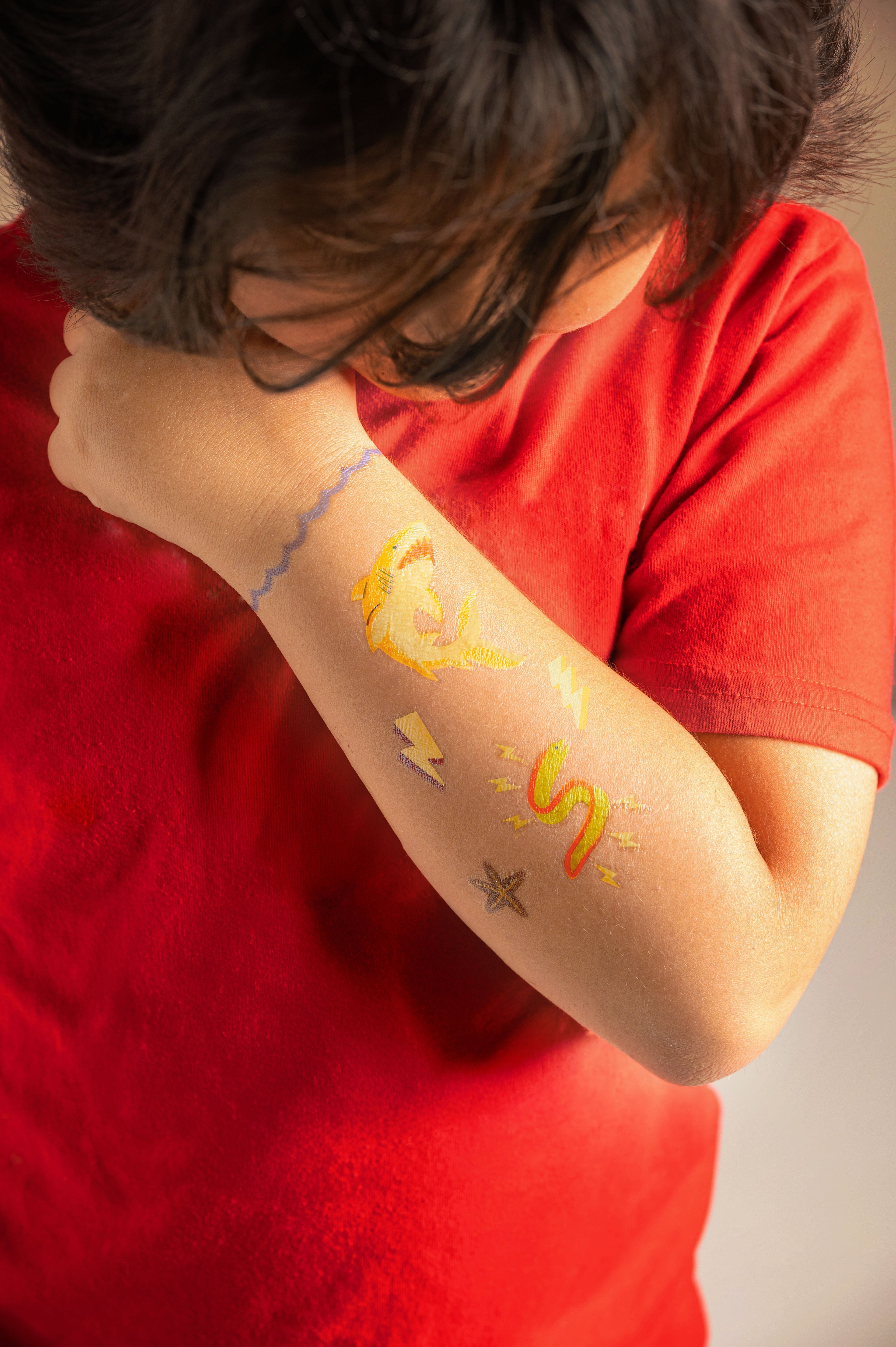 Temporäre Tattoos