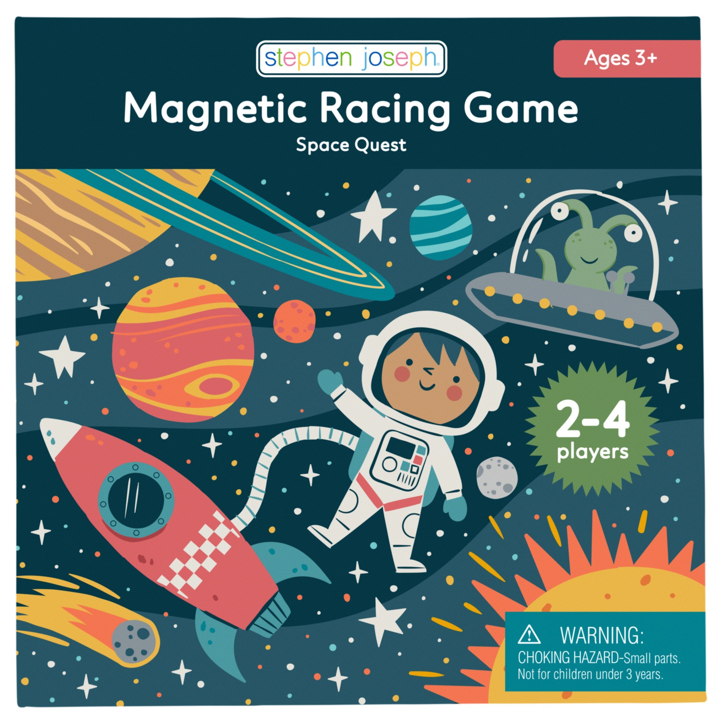 Magnetisches Rennspiel