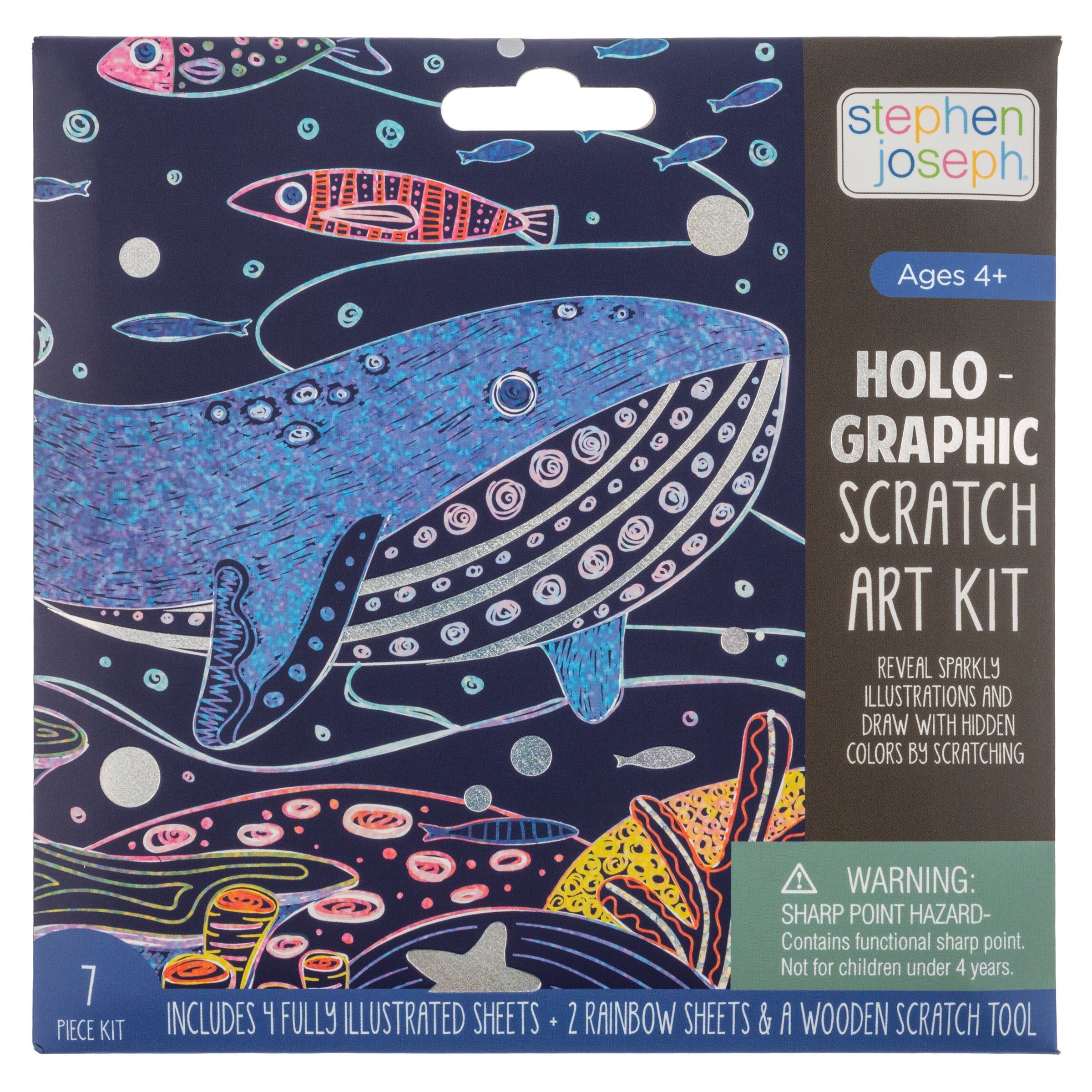 Holographische Scratch Art