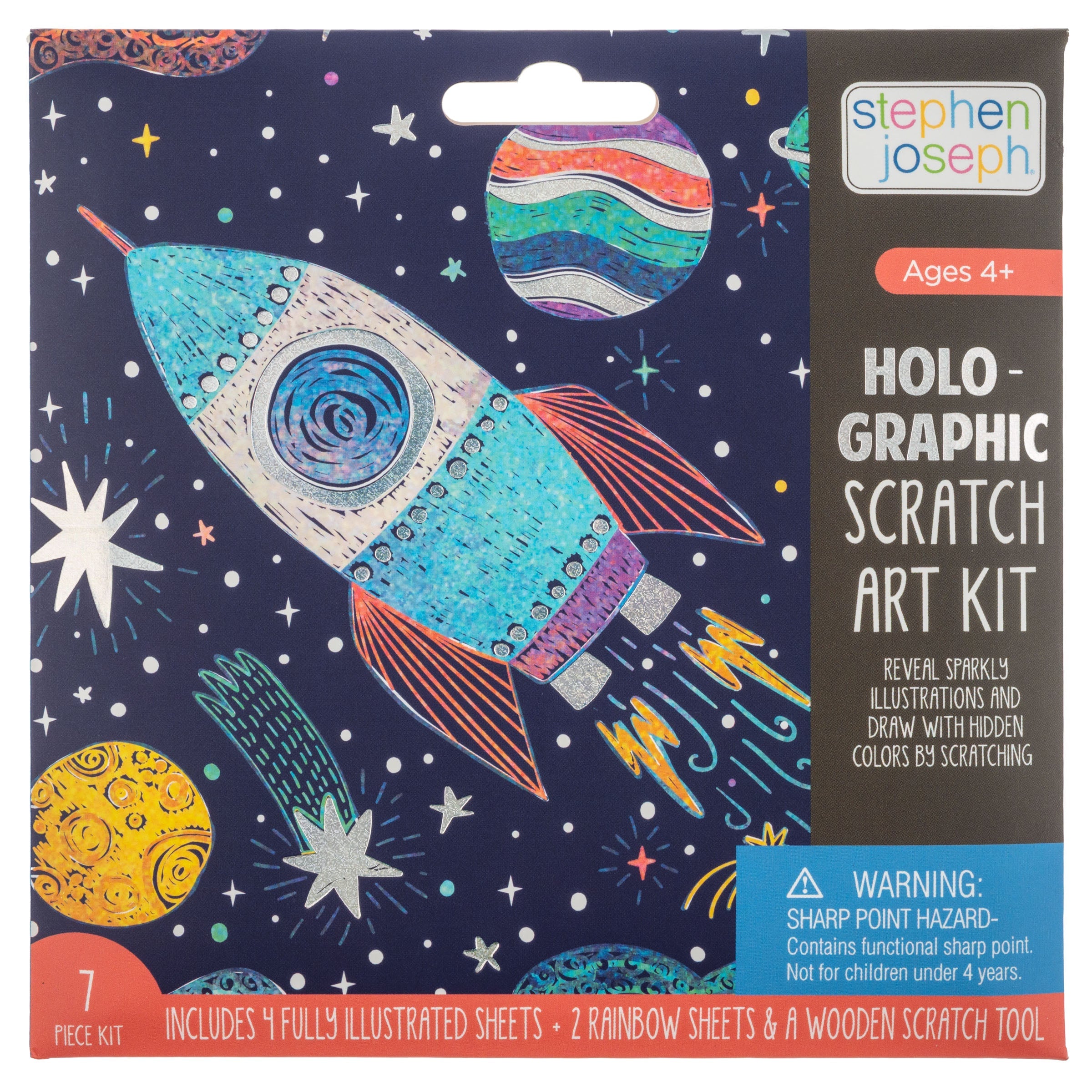Holographische Scratch Art